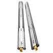 Heavy Duty Drawer Slides Runners Cabinet Track Rails Locking Ball Bearing Guide 125Kg