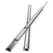 Heavy Duty Drawer Slides Guide Rails Cabinet Locking Runners Ball Bearing Track 125Kg