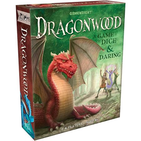 Dragonwood A Game of Dice &amp; Daring, Board Game
