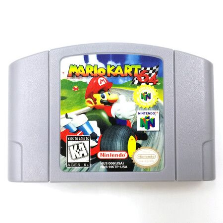 Mario Kart 64 Game Card for N 64 Games Console N64 Games US