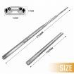 Heavy Duty Drawer Slide Locking Guide Rails Ball Bearing Runners Cabinet Track 227Kg