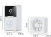 Smart Wireless Remote Video Doorbell, HD Night Vision Wifi Security Doorbell