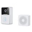 Smart Wireless Remote Video Doorbell, HD Night Vision Wifi Security Doorbell