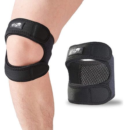 Knee Pain Relief Adjustable Neoprene Knee Strap for Running, Arthritis