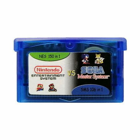 150 In 1 NES Classics FC GBA Dr. Mario Card Game Boy Advance Adventure (GBA) Island Game Card SP AUS Multicart Zelda Zanac Toys