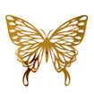 3D Butterfly Wall Stickers 3 Sizes, Gold Butterfly Decorations for Birthday Decorations Party Decorations Cake Decorations, Removable Room Decor for Kids Nursery Classroom Wedding Decor Gold 48 Pcs
