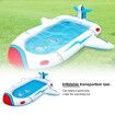 Air Plane Sprinkler Pool Outdoor 3-in-1 Inflatable PVC Splash Pad for Kids