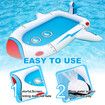 Air Plane Sprinkler Pool Outdoor 3-in-1 Inflatable PVC Splash Pad for Kids