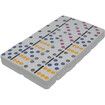 Premium Classic 28 Piece Dominoes Set - 6 Color Double Dominoes Set Up to 2-4 Players