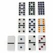 Plastic Double 9 Domino Game Set With 55 Tile