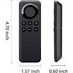 CV98LM Replacement Remote Control for Amazon Fire TV Stick Box, Fire TV Stick 4K (No Voice Function)