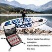 SURF SUP Deck Cooler Bag, Paddleboard Cooler, Paddle Board Deck Bag with 4 Sucker Design Storage Cooler Bag