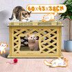 Modular Corrugated Cardboard Cat Scratcher Sleeping Bed Nest Scratching Board Play House