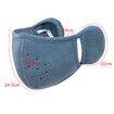 2 in 1  Winter Unisex Breathable Holes Mask Cold-Proof Thermal Mask Earmuffs Color Random