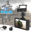 Motorcycle Dvr Camera HD 1080P Wide Angle Waterproof Night Vision Front And Rear Shooting