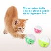 Cat Toy Roller 3-Level Turntable Balls Interactive Fun Mental Physical Exercise Puzzle Kitten Cat Toys