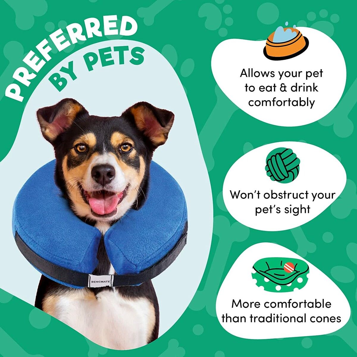 Protective Inflatable Collar for Dogs and Cats (20-30CM)