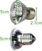 4-Pack 25W UVA+UVB Bulbs Heat and Light for Reptiles and Amphibian Tanks Terrariums and Cages