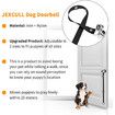 Dog Doorbell for Training, Adjustable Puppy Doorbells Premium Doggy Train Tools