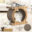 Cardboard Cat Scratcher Bed Cave Lounge House Cave Box Scratching Lounger Toy