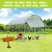 Chicken Run Coop Walk In Cage Chook Pen Shelter Rabbit Hutch Dog Cat Enclosure Large Bird Cage 280x190x195cm