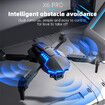 4K Drone With Dual Camera Hd Fpv Wifi Optical Flow Location Folding Quadcopter