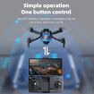 4K Drone With Dual Camera Hd Fpv Wifi Optical Flow Location Folding Quadcopter