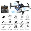 4K Drone With Dual Camera Hd Fpv Wifi Optical Flow Location Folding Quadcopter