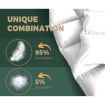 Bedding Duck Down Feather Quilt Duvet Doona Winter Queen Size 500GSM
