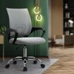 Office Chair Gaming Chair Computer Mesh Chairs Executive Foam Seat Grey