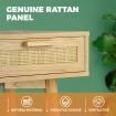 Rattan Console Table Hallway Hall Entry Display Desk Storage Furniture