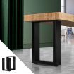 2X Coffee Dining Table Legs Bench Box DIY Steel Metal Industrial 40CM