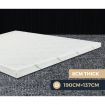 Memory Foam Mattress Topper Cool Gel Double Bed Bamboo Cover 7-Zone 8CM