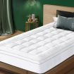 Bedding Luxury Pillowtop Mattress Topper Mat Pad Protector Cover Single