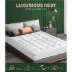 Bedding Luxury Pillowtop Mattress Topper Mat Pad Protector Cover Queen