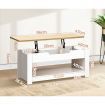 Coffee Table Lift Up Top Modern Tables Hidden Storage Shelf Display