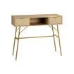 Rattan Hall Console Table Hallway Side Desk Entry Display Furniture