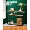 Hall Console Table Metal Hallway Desk Entry Display Wooden Furniture