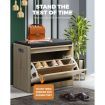 Shoe Cabinet Bench Shoes Storage Organiser Cupboard Wooden