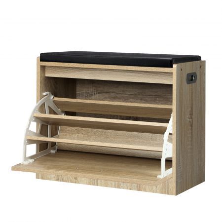Shoe Cabinet Bench Shoes Storage Organiser Cupboard Wooden