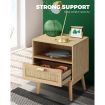 Bedside Tables Drawer Side Table Wood Nightstand Storage Cabinet Bedroom