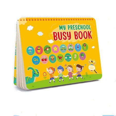 Busy Book for Toddlers,Preschool Learning Activity Binder Book, Educational Toys for Kids