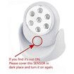 Cordless Induction LED Light, 360 Rotating Induction Light Base Motion Sensor Lights