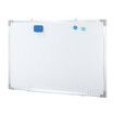 Single Sided Magnetic Whiteboard Interactive Wall Mounted Dry Erase White Board for Teaching Office Drawing 90cmx60cm