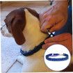 Adjustable ABS Anti-Bark Large Dog Command Training Collar - Blue