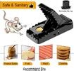 Mouse Traps Mice Traps for House Small Mice Trap Indoor Quick Effective Sanitary Safe Mousetrap Catcher for Family and Pet - 6 Pack