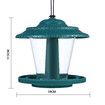 Hanging Bird Feeder Automatic Seed Container for Parrot Quail Garden Wild Outdoor Gazebo Shape