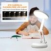 Foldable Potable Mini Small Lamp, Rechargeable Lamp, Desk Lamp Cute Study Lamp