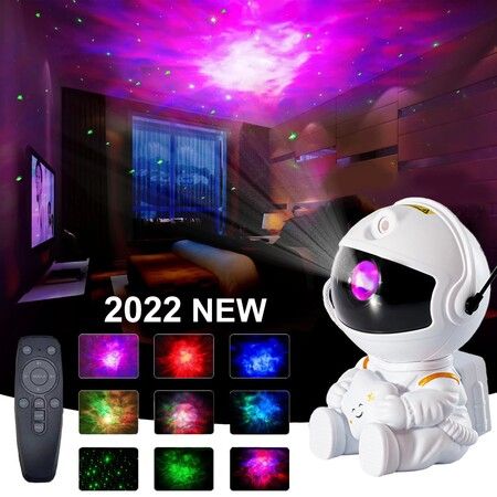 2022 Astronaut Star Projector Galaxy Lamp Night Light For Room Decoration Kids Gifts
