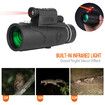 12X40 Monocular BAK4 Prism Night Vision Monocular Telescope w/Holder Tripod for Wildlife Watching Camping